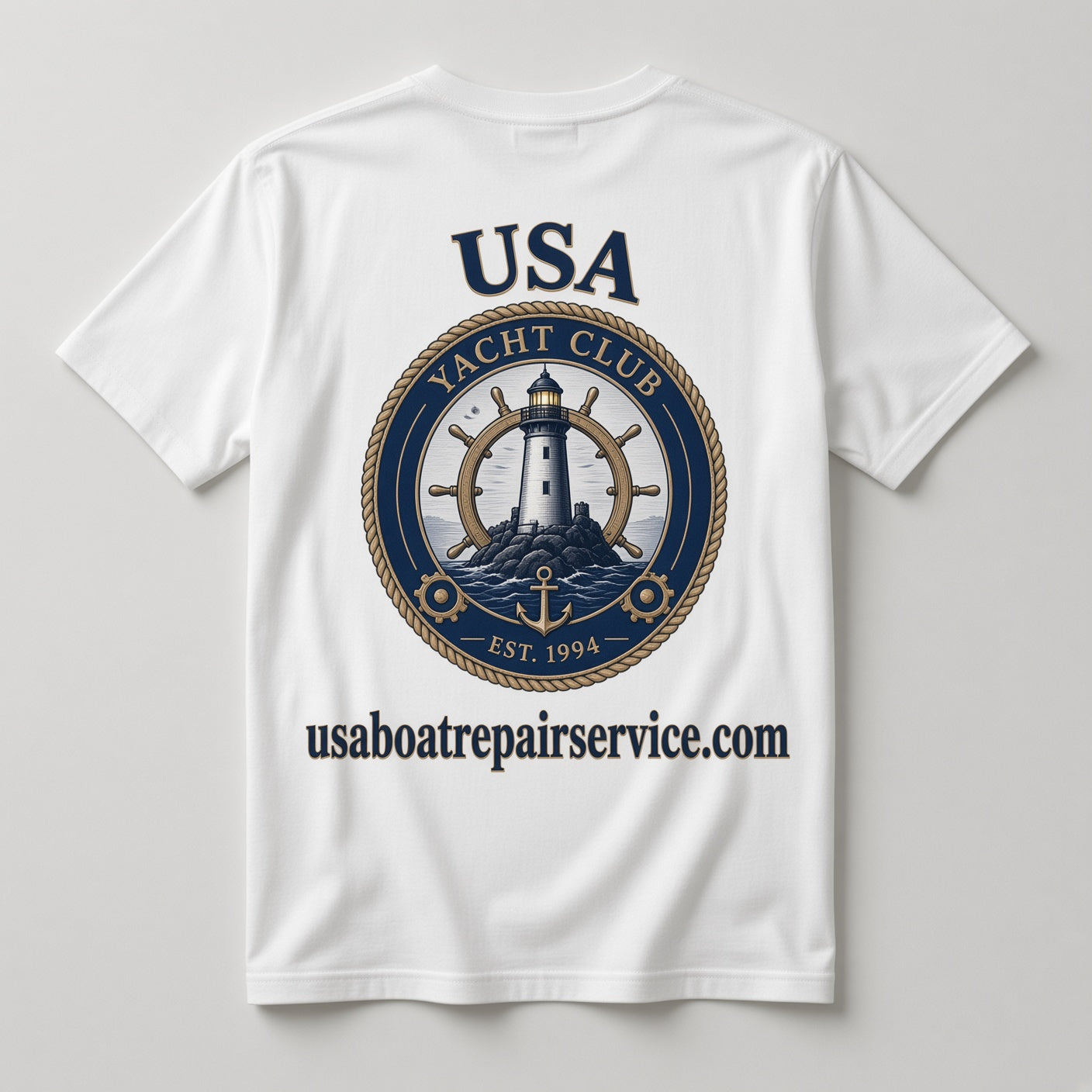 USA Boat Repair Tee