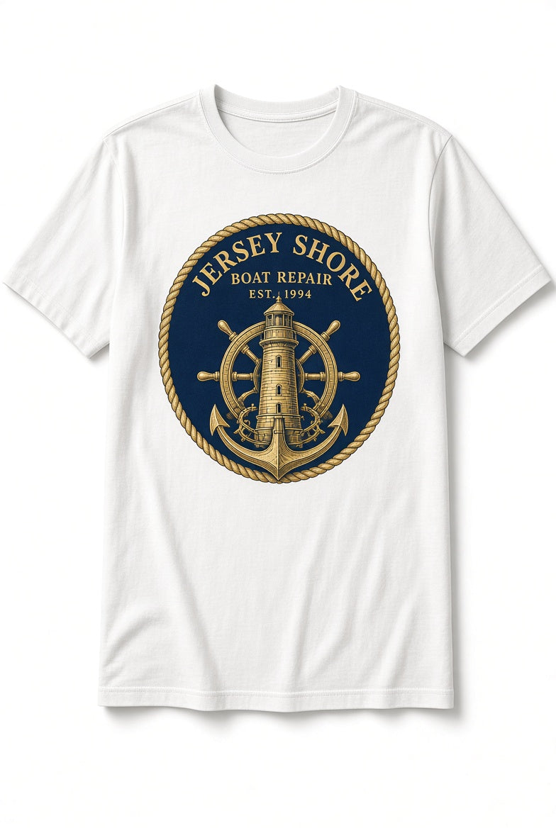 Jersey Shore Boat Repair T-Shirt