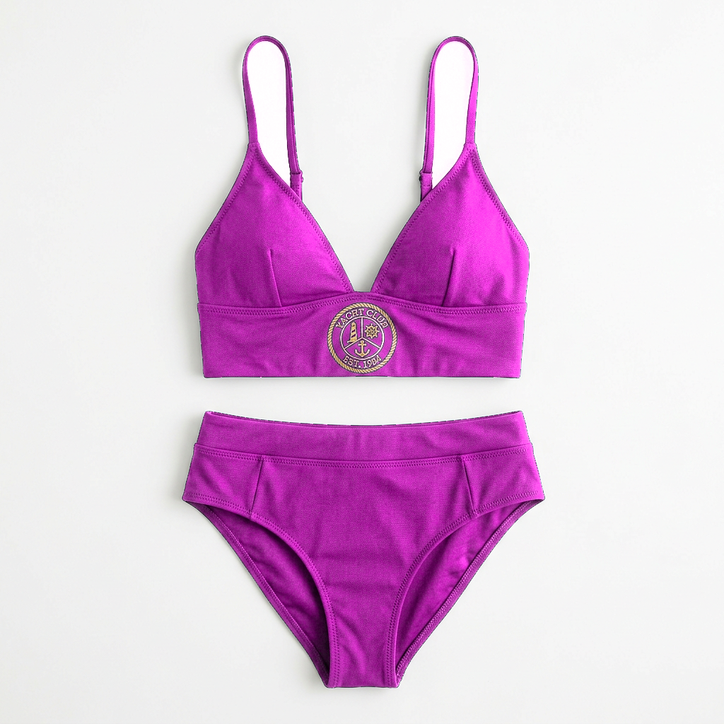 Nautical Branded Bikini – Two-Piece Swimsuit | Miami Boat Repair