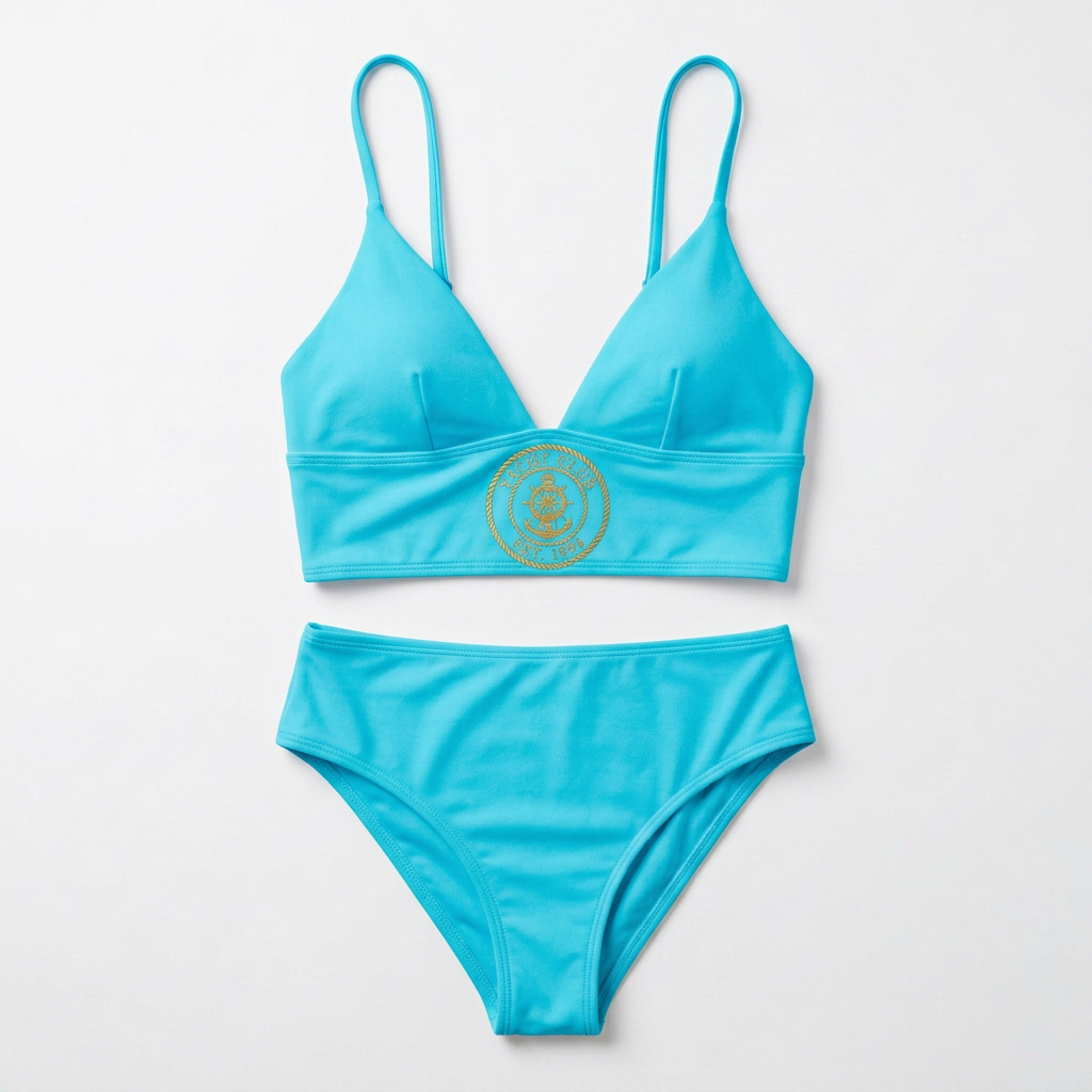 Women's Nautical Bikini Set – Turquoise