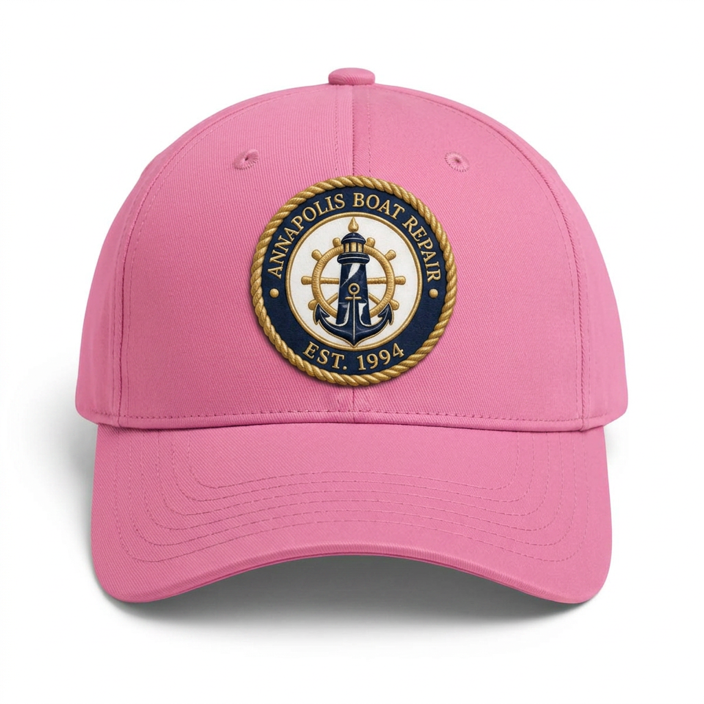 Annapolis Yacht Club Baseball Cap - Pink
