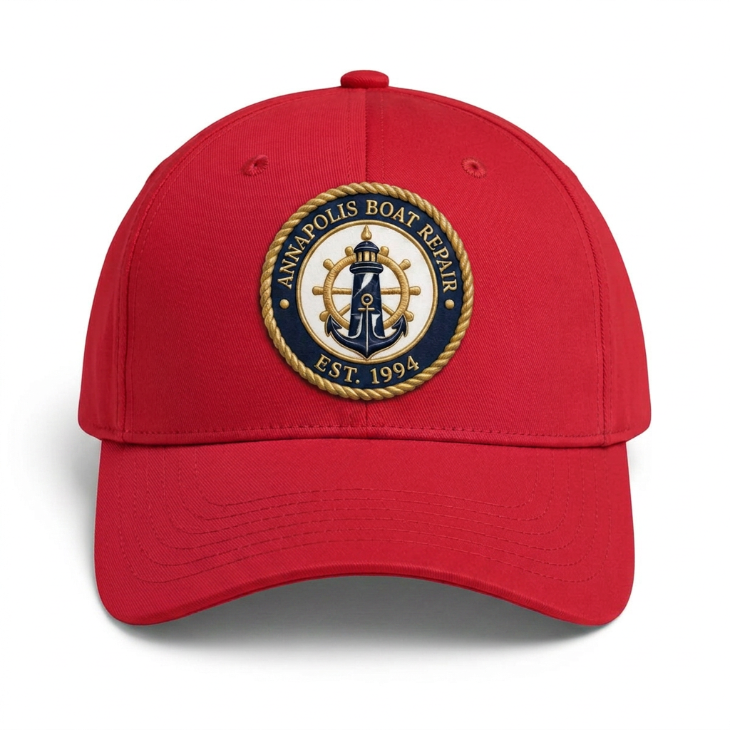 Annapolis Yacht Club Baseball Cap - Red