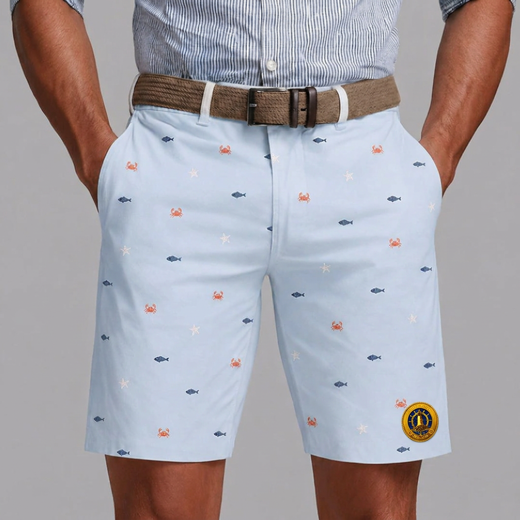 Yacht Club Men's Printed Club Shorts