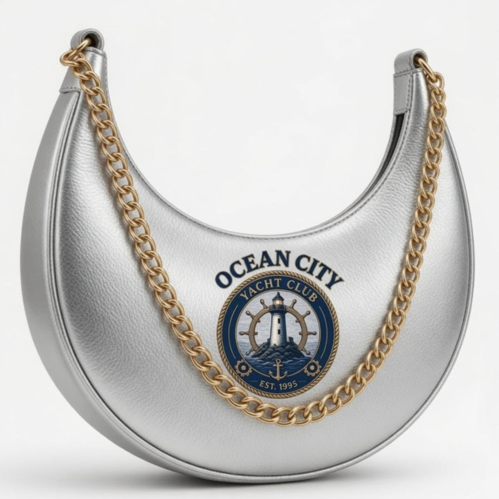 Ocean City Yacht Club Silver Crescent Bag