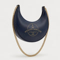 Ocean City Yacht Club Navy Crescent Hobo Bag