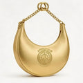 Annapolis Yacht Club Gold Crescent Hobo Bag