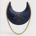 Annapolis Yacht Club Navy Crescent Hobo Bag