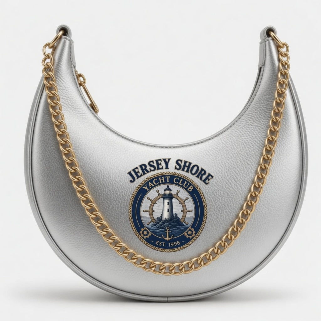 Jersey Shore Yacht Club Silver Crescent Bag