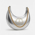 Ocean City Yacht Club Gold Crescent Bag - Navy Anchor