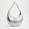 USA Yacht Club Navy Crescent Hobo Bag