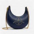 Jersey Shore Yacht Club Navy Crescent Hobo Bag
