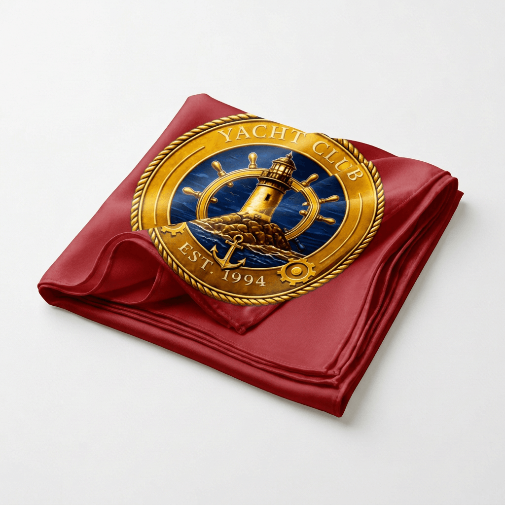 Yacht Club Women’s Head Scarf - Red