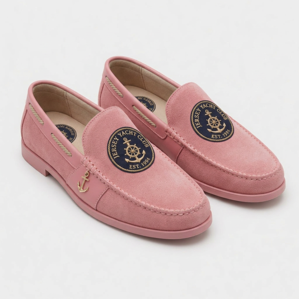 Jersey Yacht Club Nautical Loafer - Pink