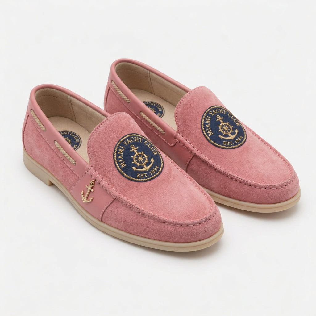 Miami Yacht Club Nautical Loafer - Pink