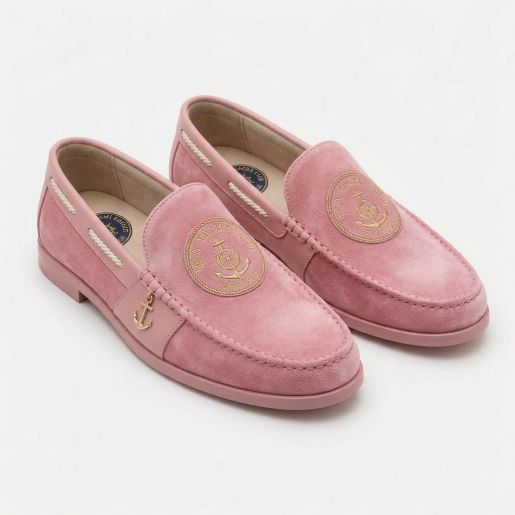 USA Yacht Club Nautical Loafer - Pink