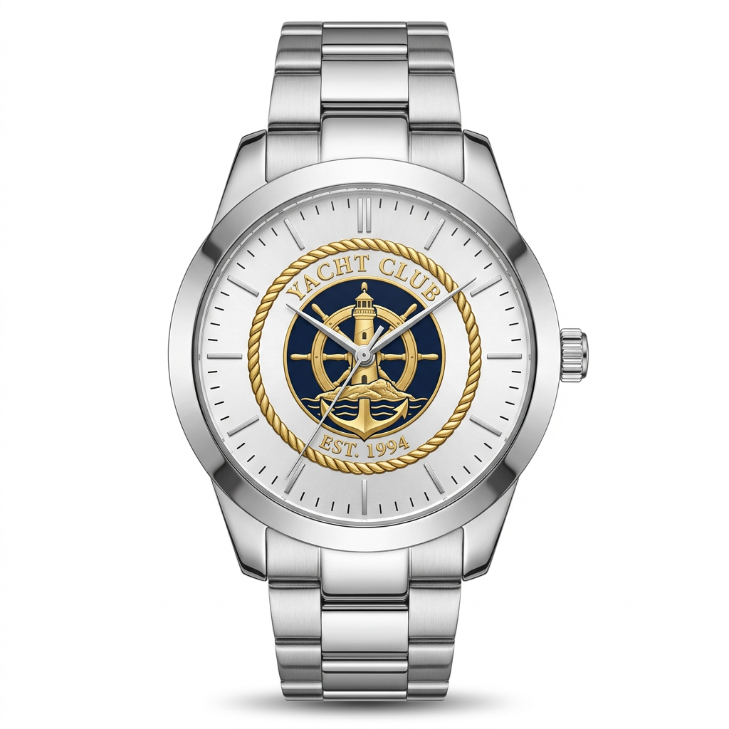 Yacht Club Men's Steel Bracelet Watch