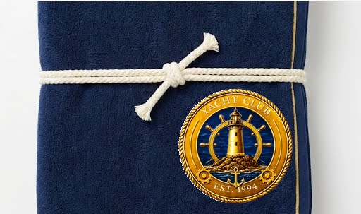 Yacht Club Quick-Dry Beach Towel