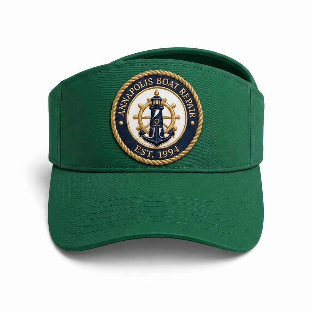 Annapolis Yacht Club Visor - Green