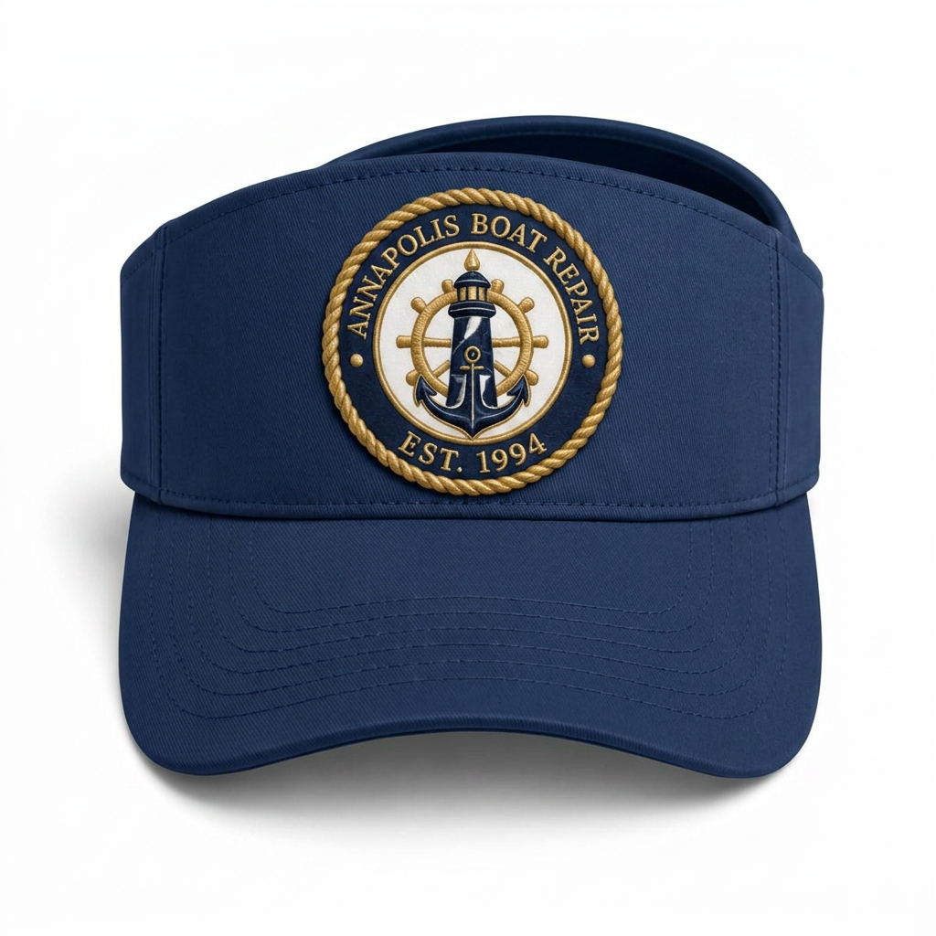 Annapolis Yacht Club Visor - Navy