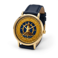 Yacht Club Signature Gold & Navy Watch exact Yacht Club embroidered logo