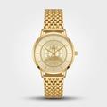 Yacht Club Women's Gold & Champagne Watch