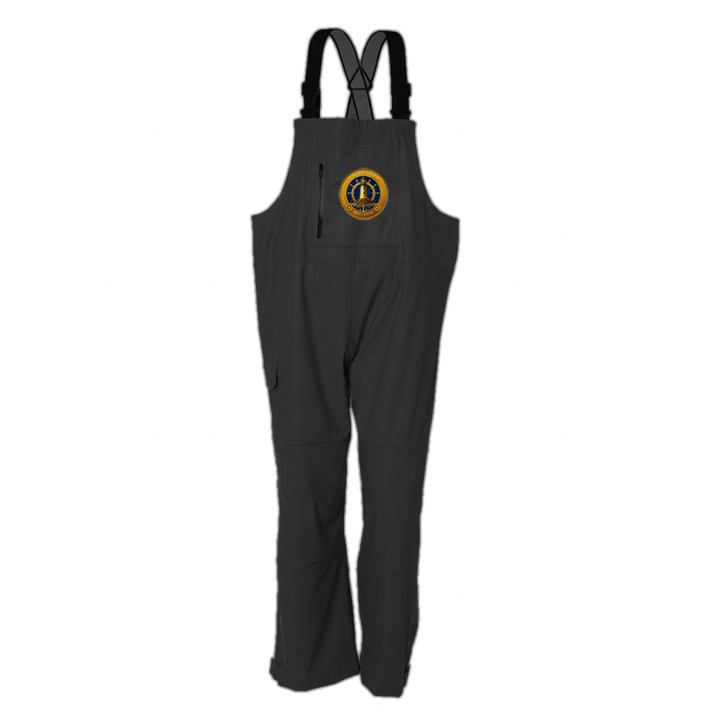 Yacht Club Men's Bib Overalls – Black