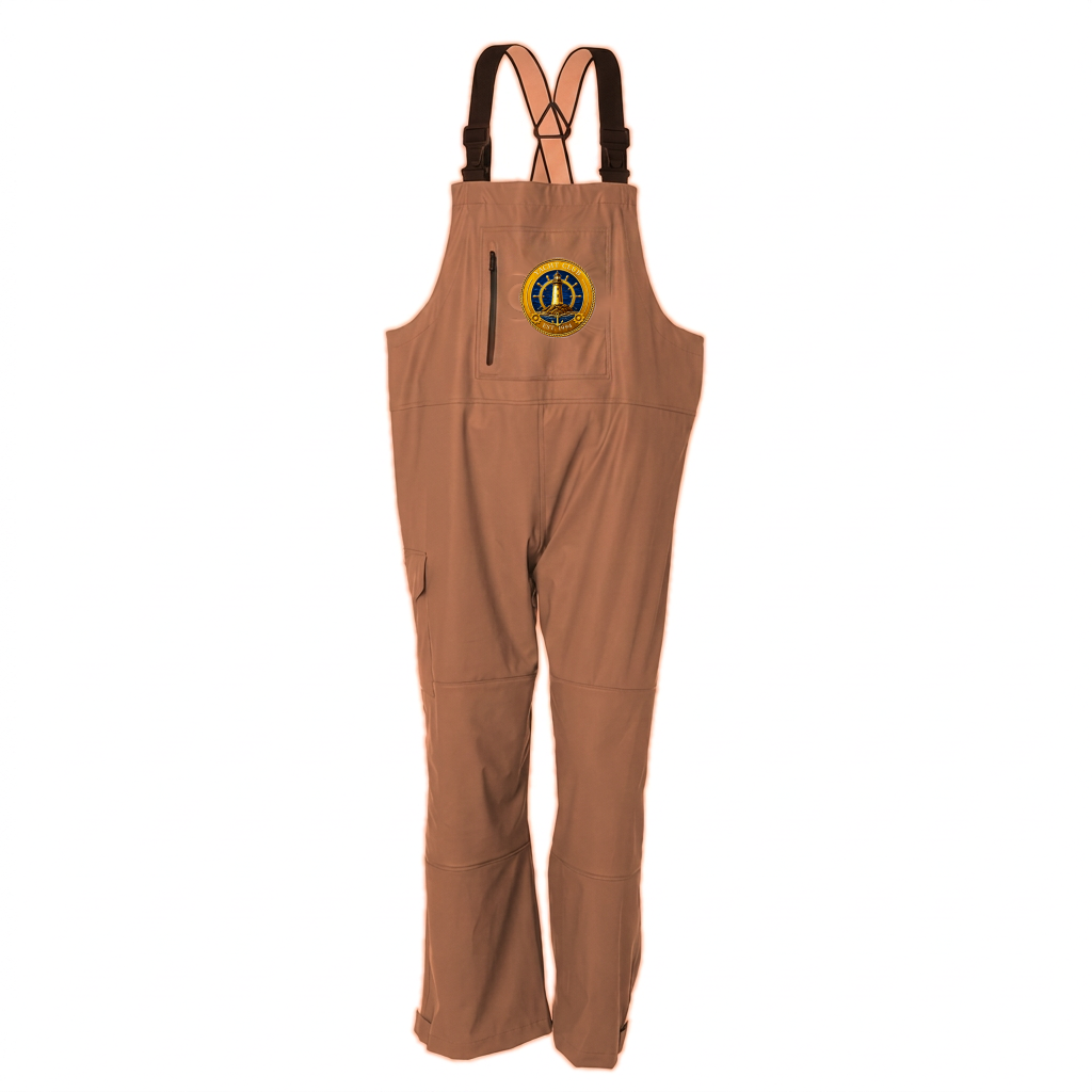 Yacht Club Men's Bib Overalls – Burnt Orange