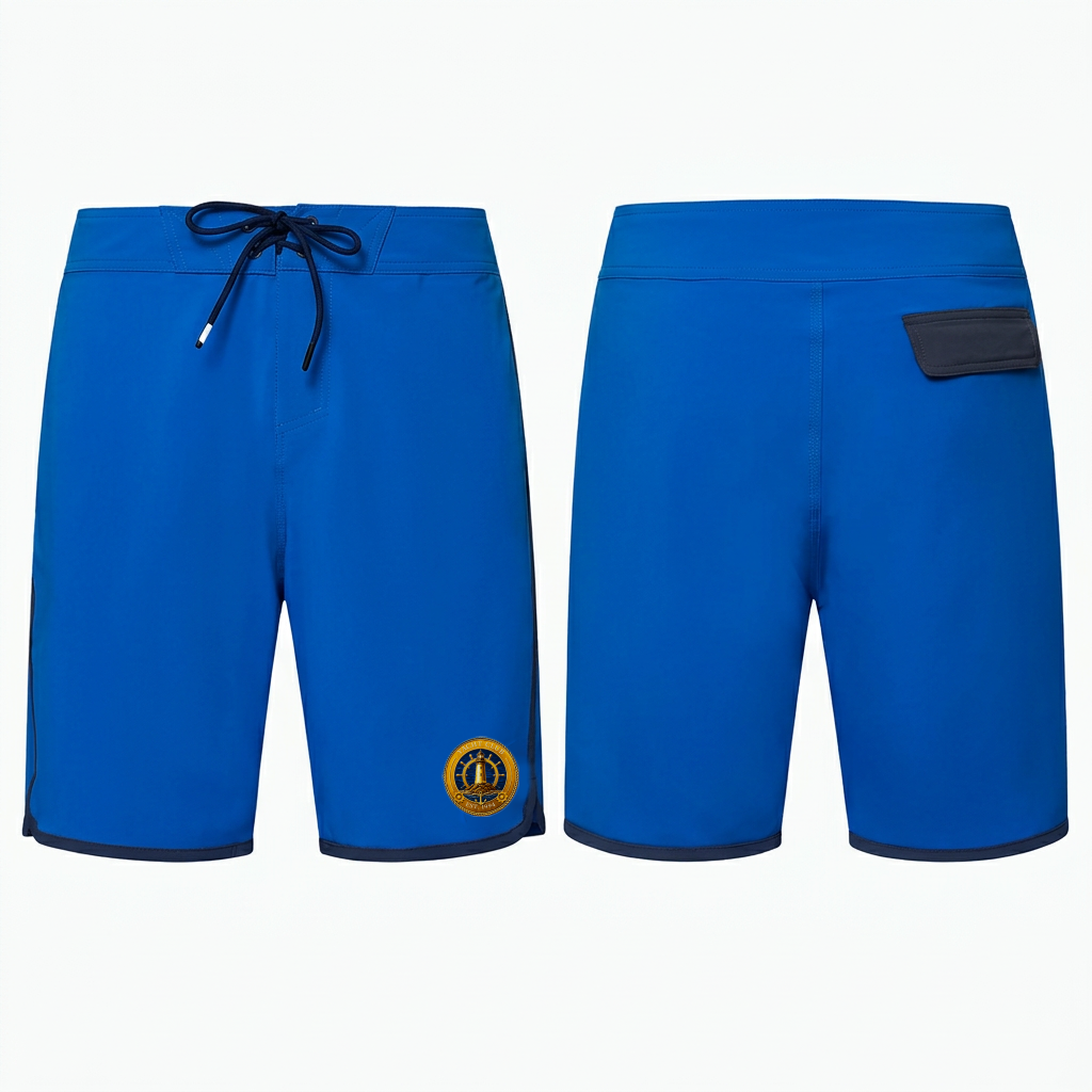 Yacht Club Men's Board Shorts – Royal Blue