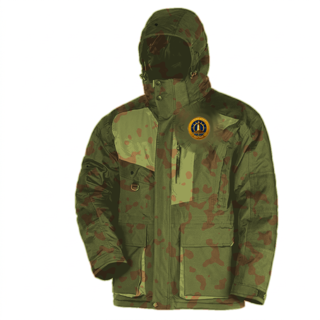 Yacht Club Men's Hooded Fishing Jacket – Camouflage