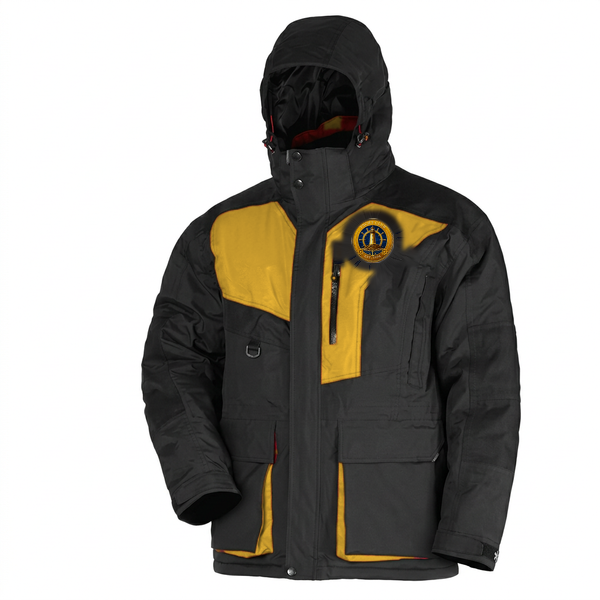 Yacht Club Men's Hooded Fishing Jacket – Gold