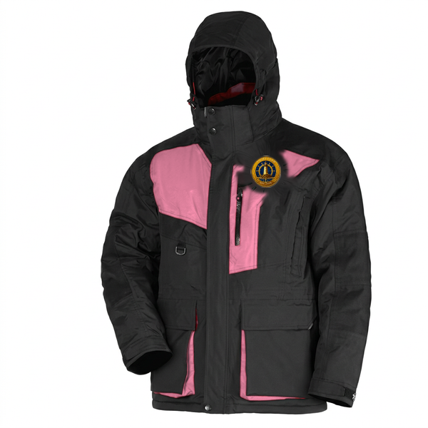 Yacht Club Men's Hooded Fishing Jacket – Pink