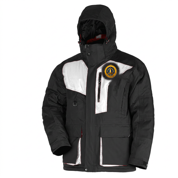 Yacht Club Men's Hooded Fishing Jacket – White
