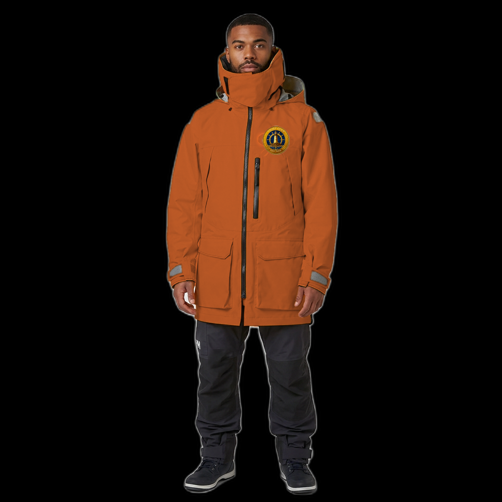 Yacht Club Men's Offshore Sailing Jacket – Burnt Orange