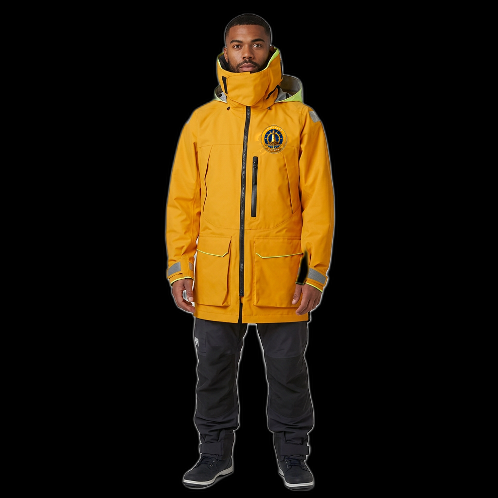 Yacht Club Men's Offshore Sailing Jacket – Yellow