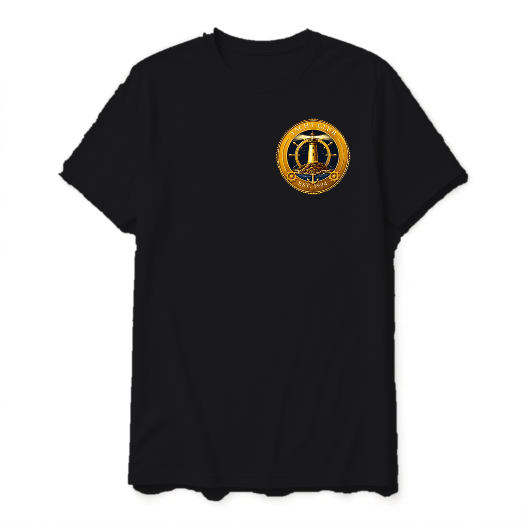 Yacht Club Men's T-Shirt – Black