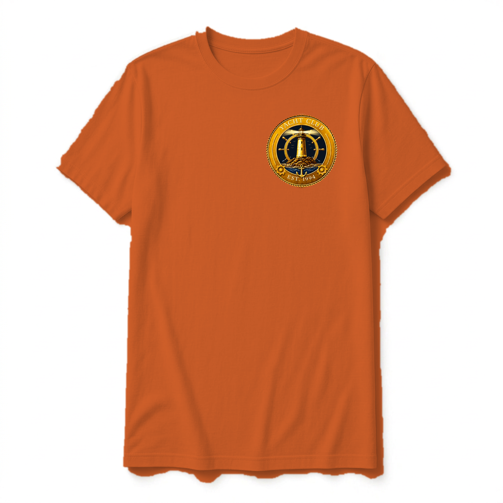 Yacht Club Men's T-Shirt – Burnt Orange