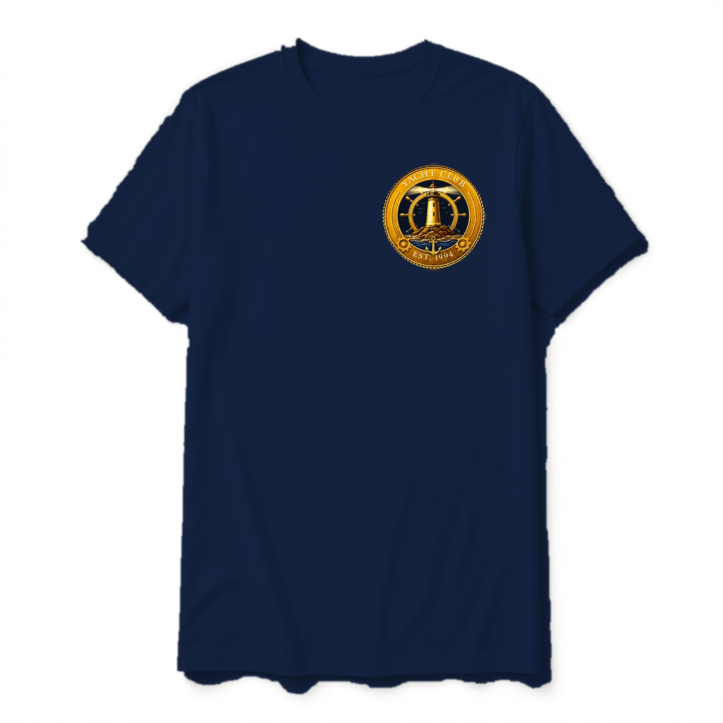 Yacht Club Men's T-Shirt – Navy