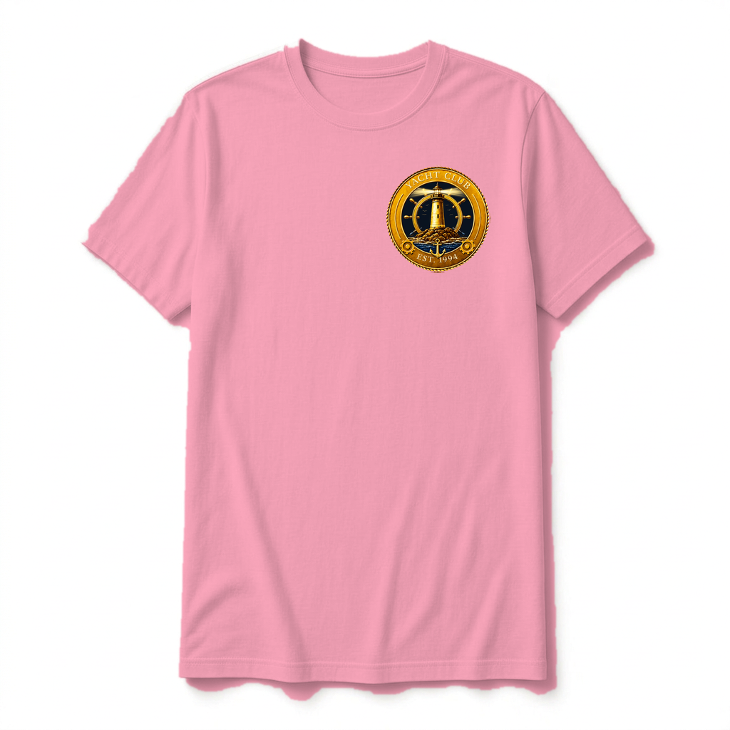 Yacht Club Men's T-Shirt – Pink