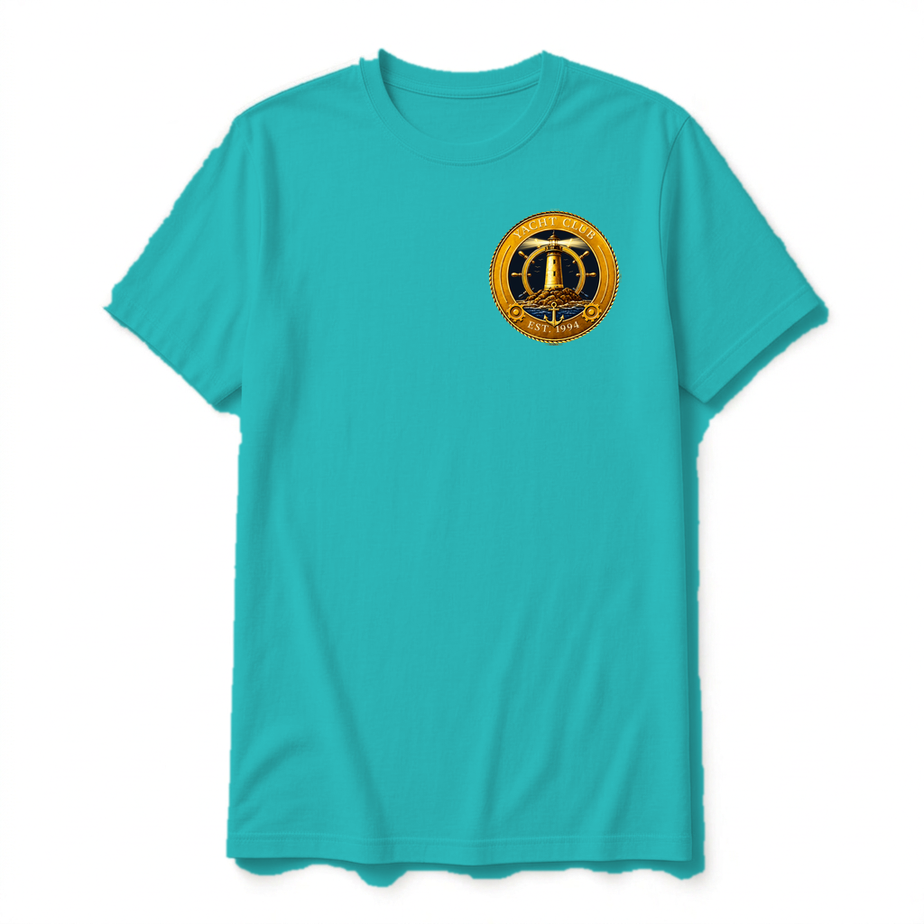 Yacht Club Men's T-Shirt – Turquoise