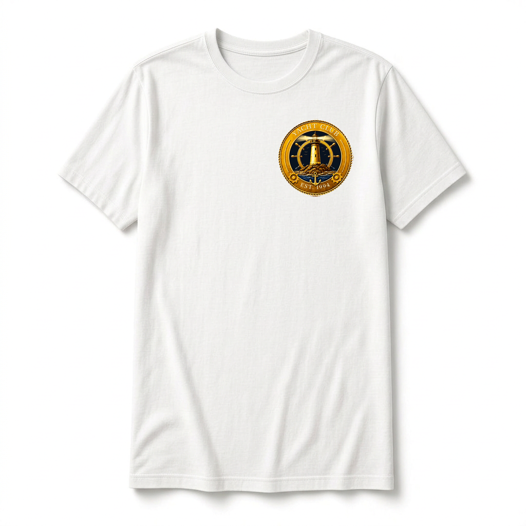 Yacht Club Men's T-Shirt – White