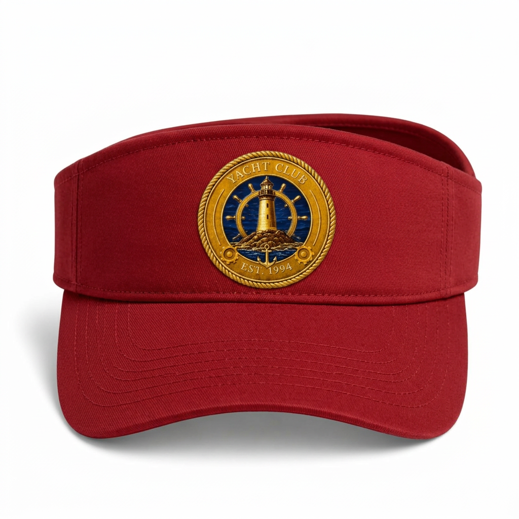Yacht Club Visor - Red
